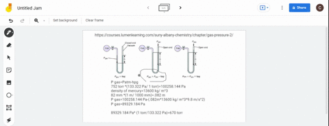 an-open-end-mercury-manometer-was-connected-to-a-flask-containing-a-gas-at-an-unknown-pressure-the-4