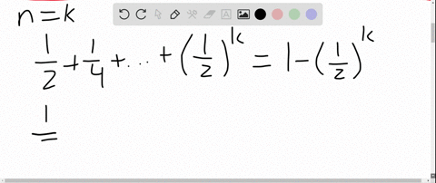 prove-each-formula-by-induction-if-possible-frac12frac14frac18dotsleftfrac12rightn1-leftfrac12rightn