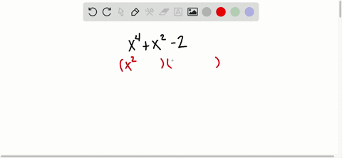 factor-each-expression-x4x2-2