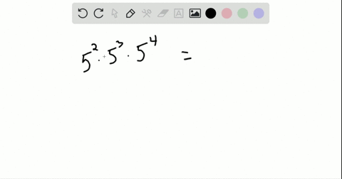simplify-the-expression-using-the-product-rule-leave-your-answer-in-exponential-form-52-cdot-53-cd-2