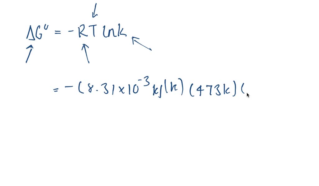 Solved For The Reaction Co G 2 H2 G A Ch3oh L Kp 2 25 X 104 At 298 K If I H For The Reaction Is 128 Kj Mol What Is Kp At 0 C