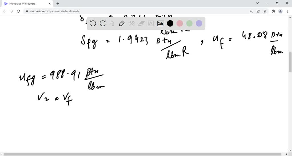 SOLVED:A cylinder/piston contains 5 lbm water at 80 lbf/in. ^2, 1000 F ...