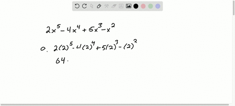 find-the-value-of-each-polynomial-for-a-x2-and-b-x-1-see-example-4-2-x5-4-x45-x3-x2