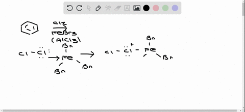 SOLVED:(a) What is the most common kind of reaction that the benzene ...