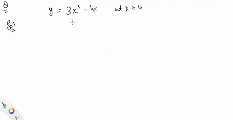 find-the-slope-of-the-tangent-to-the-curve-y3-x4-4-x-at-x4