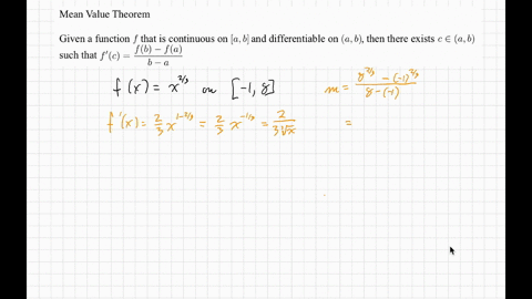 let-fxx2-3-show-that-there-is-no-value-of-c-in-the-interval-18-for-which-fprimecfracf8-f-18-1-and-ex