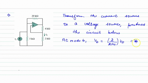 the-op-amp-circuit-in-fig-591-is-a-current-amplifier-find-the-current-gain-i_e-i_s-of-the-amplifier