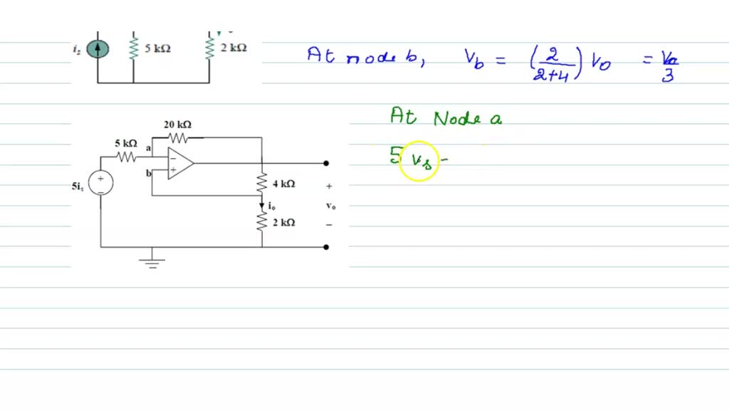 SOLVEDAn opamp current gain amplifier is shown in Figure P12.45