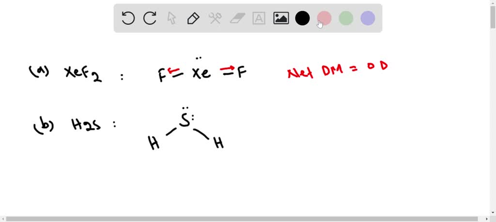 SOLVED:Which of these molecules have a dipole moment? For each of these ...