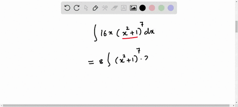 use-the-method-of-substitution-to-calculate-the-indefinite-integrals-int-16-xleftx21right7-d-x