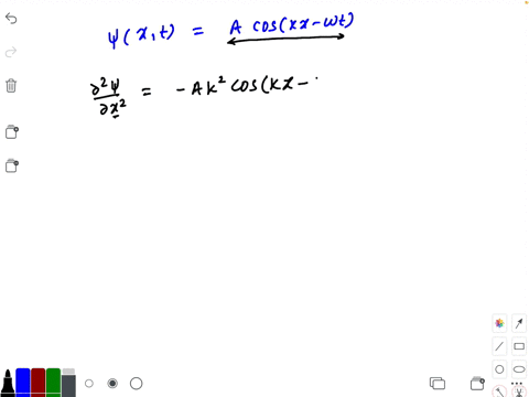 show-that-psix-ta-cos-k-x-omega-t-is-a-solution-of-the-differential-wave-equation-2