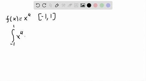 find-the-area-under-the-curve-yfx-over-the-stated-interval-fxx4-11