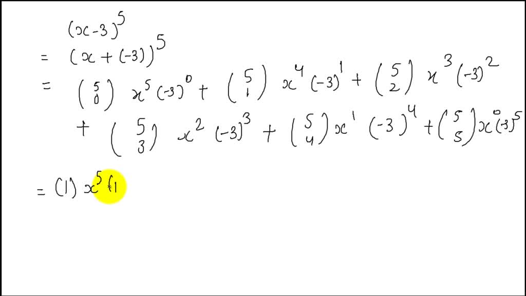 SOLVED Expand x 3 5