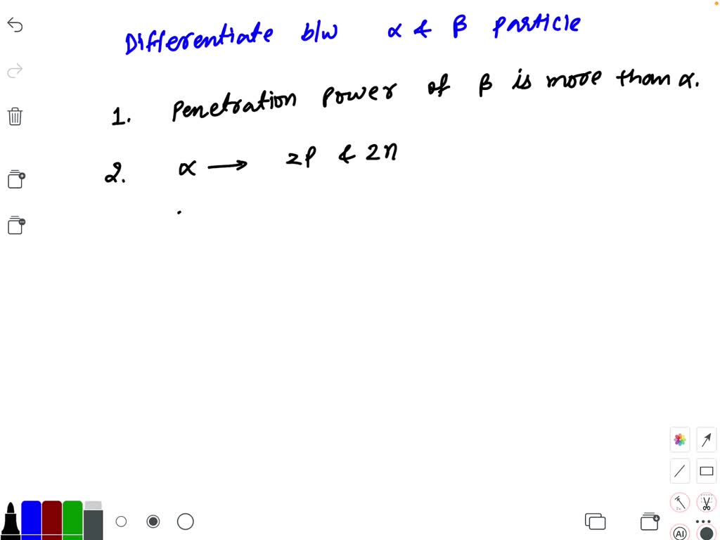 solved-differentiate-between-beta-particles-and-alpha-particles