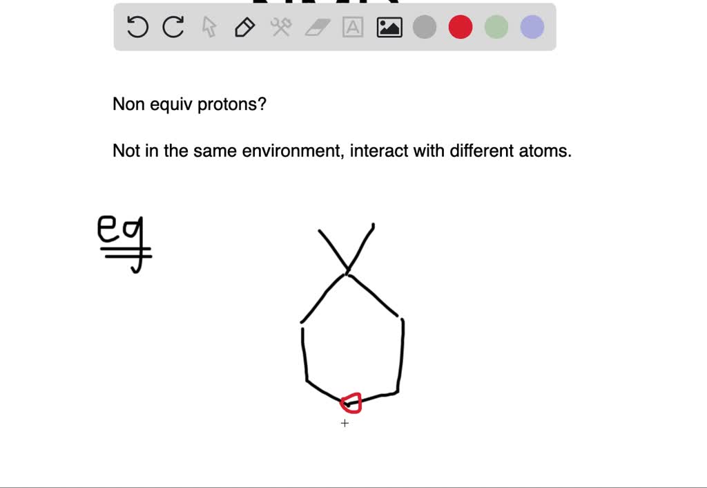 how-many-types-of-non-equivalent-protons-are-there-in-solvedlib