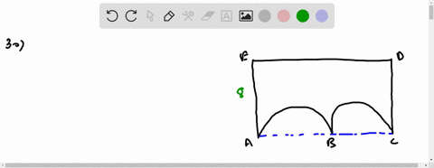 find-the-area-of-the-following-region-widehata-b-and-widehatb-c-are-congruent-semircircles-a-c-d-e-i