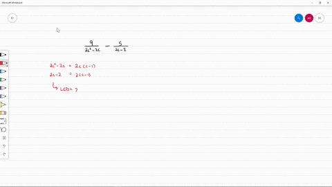 perform-the-operations-simplify-if-possible-frac92-c2-2-c-frac52-c-2