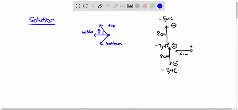 three-negative-point-charges-lie-along-a-line-as-shown-in-fig-e2147-find-the-magnitude-and-direction