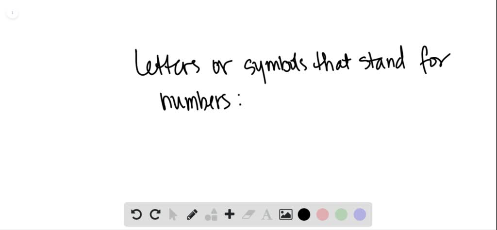 solved-fill-in-the-blanks-are-letters-or-symbols-that-stand-for-numbers