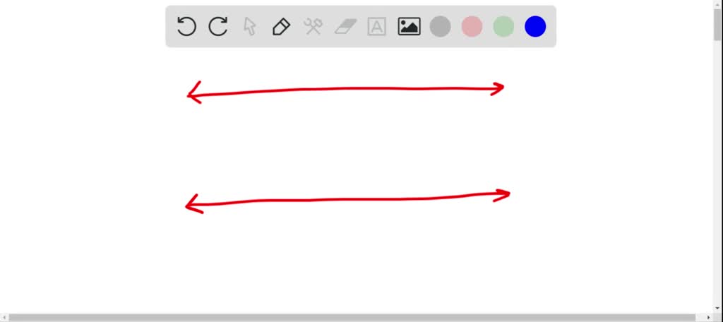 SOLVED:OPEN ENDED Use a straightedge and protractor to draw a pair of ...