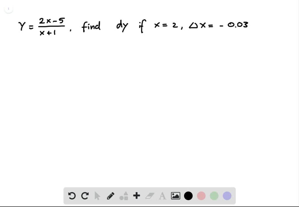 solved-for-exercises-1-8-find-d-y-for-the-given-values-of-x-and-x-y