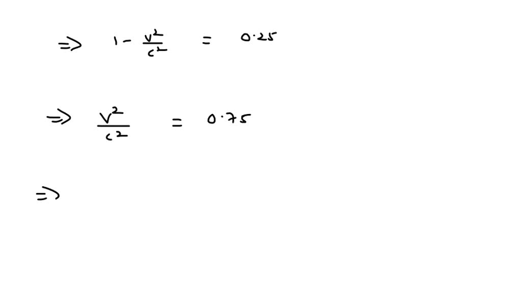 A meter stick moving with respect to an observer appears only 500 mm