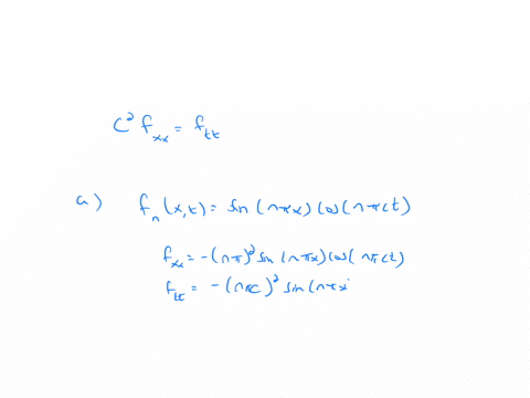 a-show-that-the-functions-f_nx-tsin-n-pi-x-cos-n-pi-c-t-satisfy-the-wave-equation-c2-fracpartial2-fp