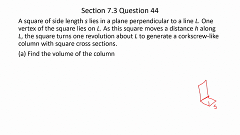 a-twisted-solid-a-square-of-side-length-s-lies-in-a-plane-perpendicular-to-a-line-l-one-vertex-of-2