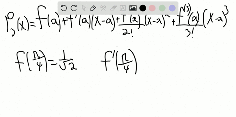 find-the-taylor-polynomial-of-order-3-based-at-a-for-the-given-function-sin-x-afracpi4