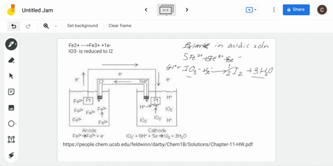 sketch-the-galvanic-cells-based-on-the-following-overall-reactions-show-the-direction-of-electron-12