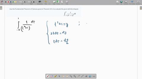 use-the-fundamental-theorem-of-calculus-given-in-theorem-55-1-to-evaluate-the-given-definite-inte-26