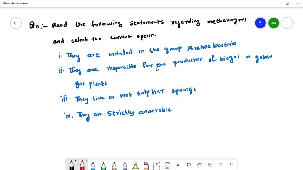 SOLVEDRead the following statements regarding methanogens and select