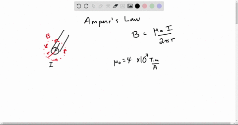 find-the-magnetic-field-at-0500-mathrmm-from-a-long-wire-carrying-a-current-of-750-mathrma