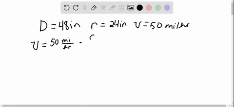 Solved Angular Speed A Puterized S Balance Machine Rotates A 25 Inch Diameter Tire At 480 Revolutions Per Minute