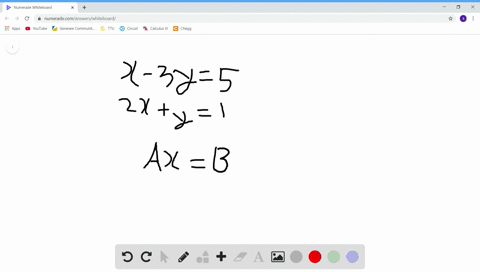 write-a-matrix-equation-for-each-system-of-equations-x-y-3-x3-y5