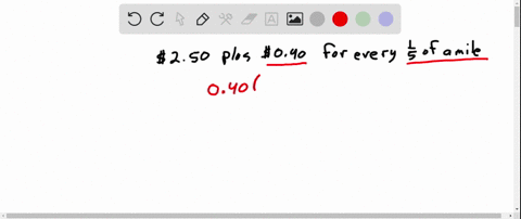 write-an-inequality-for-each-problem-and-solve-a-taxi-in-a-large-city-charges-250-plus-040-for-every