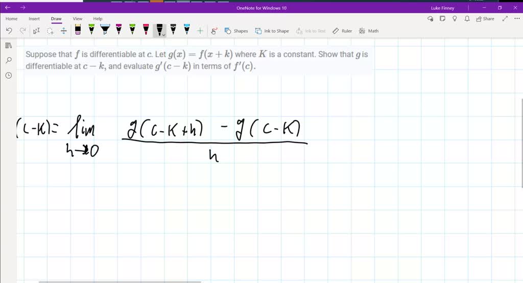 Solved Suppose F And G Are Differentiable For All X Find A