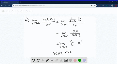 which-of-the-following-functions-grow-faster-than-ln-x-as-x-rightarrow-infty-which-grow-at-the-sam-6