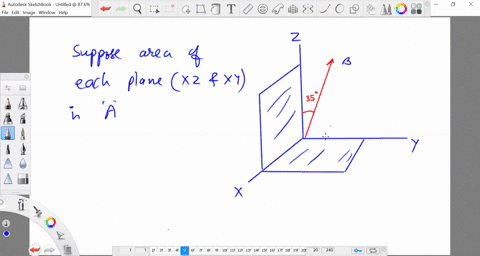 the-drawing-shows-two-surfaces-that-have-the-same-area-a-uniform-magnetic-field-overrightarrowmath-2