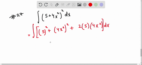 find-the-indefinite-integral-intleft54-x2right2-d-x