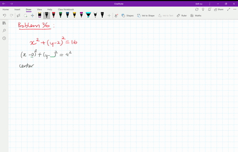 determine-the-center-and-radius-of-each-circle-and-sketch-the-graph-x2y-2216