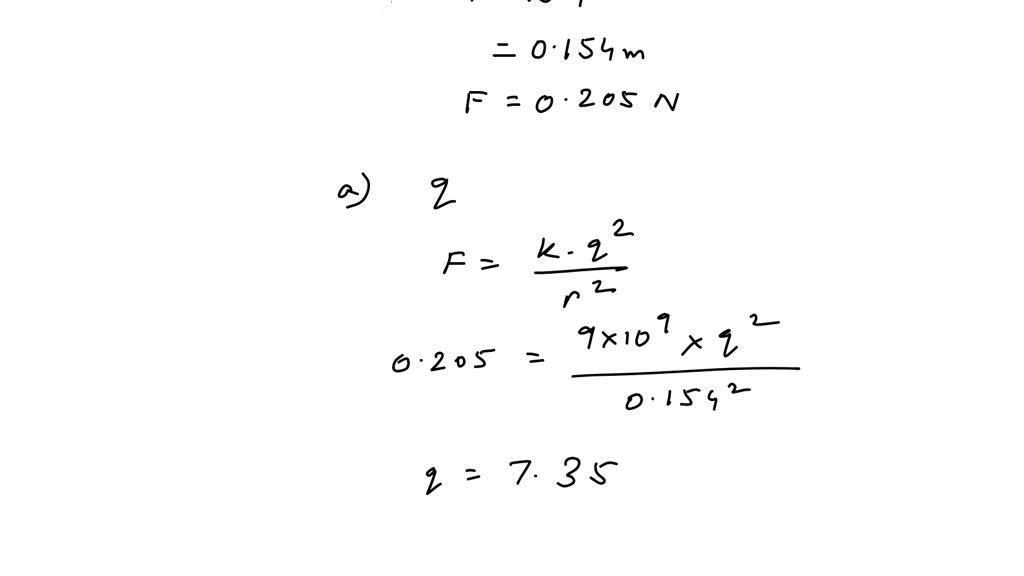 SOLVEDTwo small plastic spheres are given positive electric charges