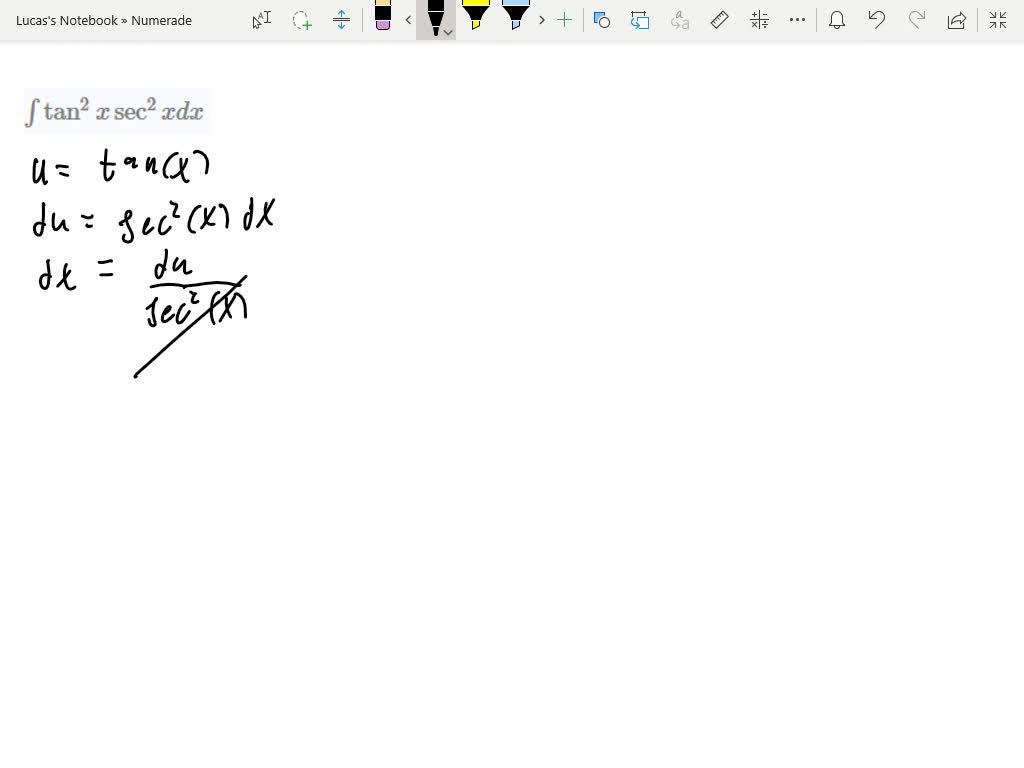 derivative of sec 2 x tanx