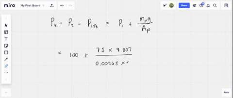 a-cylinderpiston-arrangement-contains-5-kg-of-water-at-100circ-mathrmc-with-x20-and-the-piston-of-m_