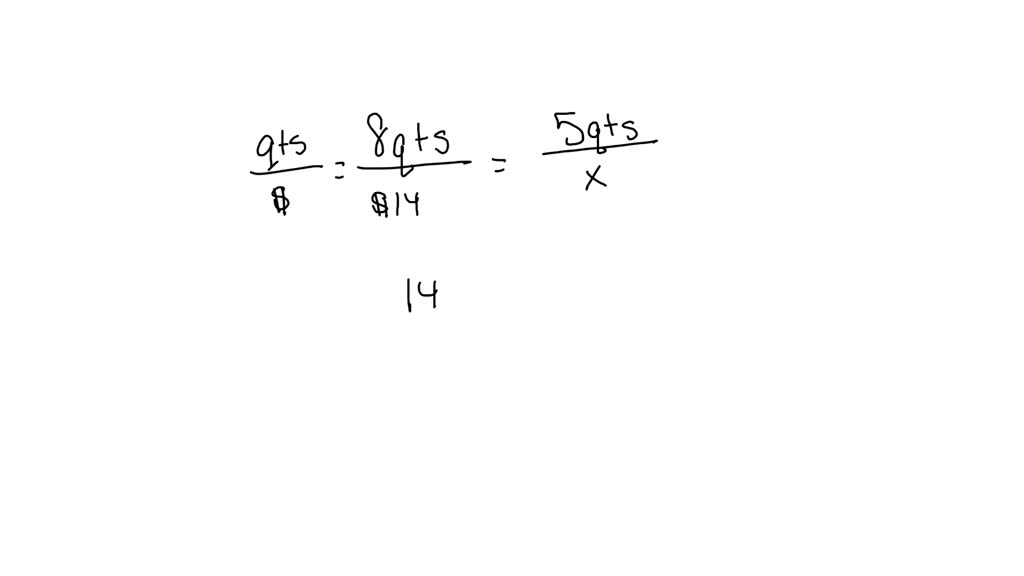 SOLVEDSolve each problem. (Assume that all items are equally priced