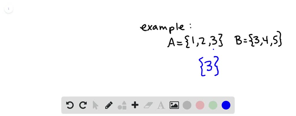 SOLVED:The Of A With B Consists Of All Elements In Both A And B .(pp ...