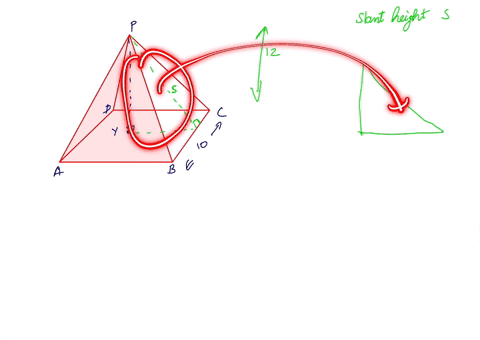 find-the-slant-height-of-a-regular-square-pyramid-if-the-altitude-is-12-and-one-of-the-sides-of-the-