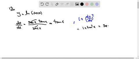 7-18-find-the-length-of-the-curve-yln-sec-x-quad-0-leqslant-x-leqslant-pi-4