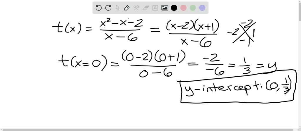 solved-find-the-x-and-y-intercepts-of-the-rational-function-t-x-x