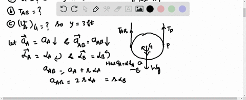 two-uniform-cylinders-each-of-weight-w14-lb-and-radius-r5-mathrmin-are-connected-by-a-belt-as-show-2
